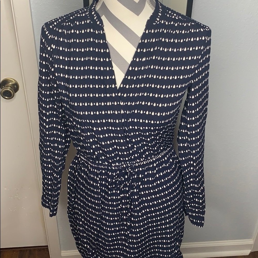 Gap Navy Blue Shirt Dress